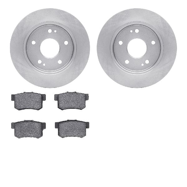 2013-2015 Acura ILX Disc Brake Kit - Rear (Dynamic Friction)