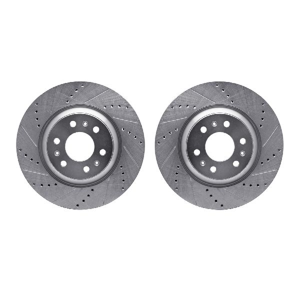 2004-2009 Cadillac SRX Disc Brake Rotor Set - Front (Dynamic Friction)