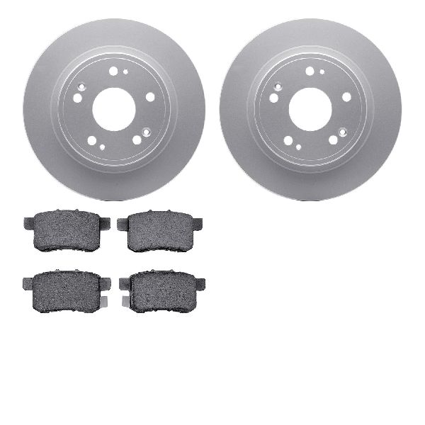 2009-2014 Acura TSX Disc Brake Kit - Rear (Dynamic Friction)