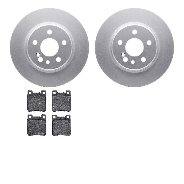 1994-1999 Mercedes-Benz S600 Disc Brake Kit - Rear (Dynamic Friction)