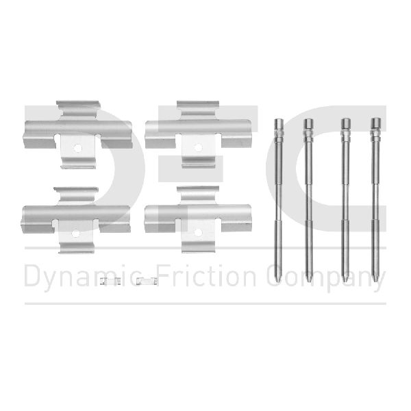 2016-2020 Lexus GS F Disc Brake Hardware Kit - Front (Dynamic Friction)