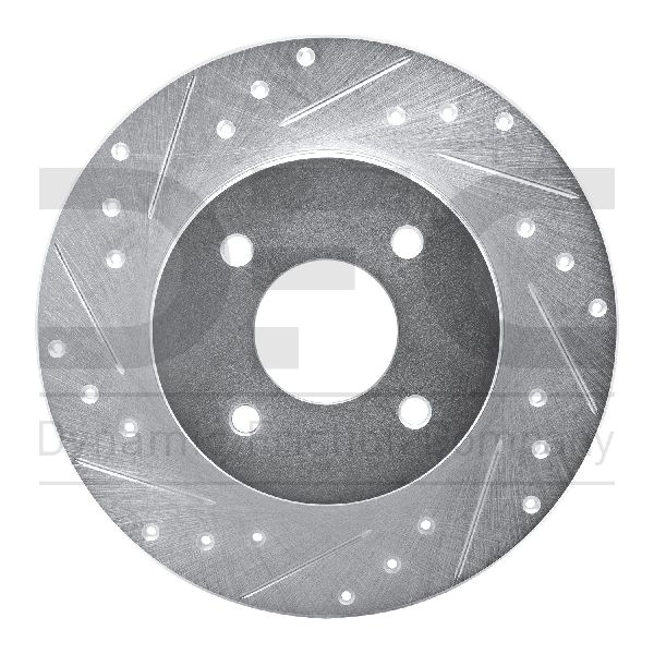 1984-1985 Nissan 300ZX Disc Brake Rotor - Rear Left (Dynamic Friction)