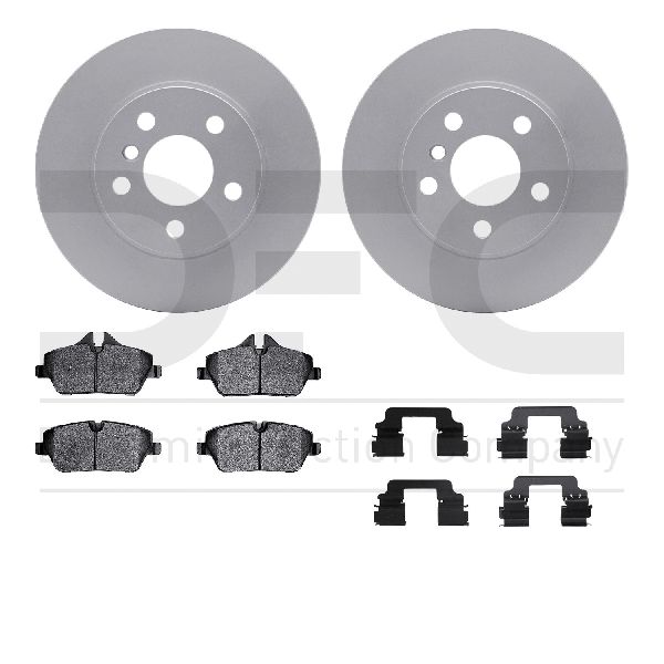 2014-2021 BMW i3 Disc Brake Kit - Front (Dynamic Friction)