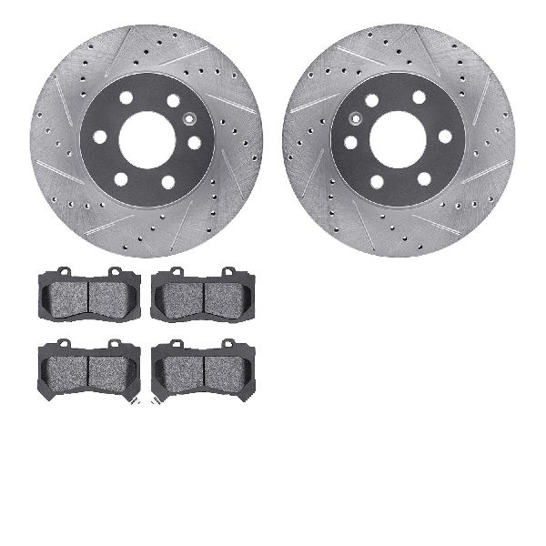 2015-2020 GMC Canyon Disc Brake Kit - Front (Dynamic Friction)