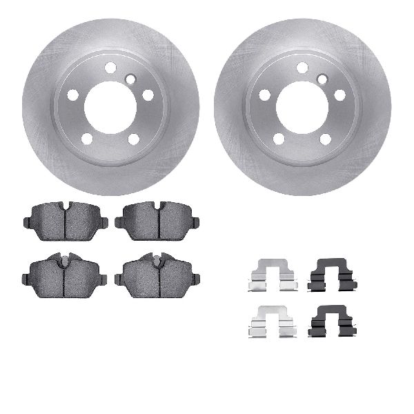 2013-2016 Mini Cooper Paceman Disc Brake Kit - Rear (Dynamic Friction)