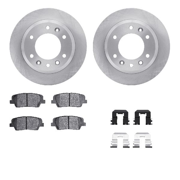 2007-2014 Kia Sedona Disc Brake Kit - Rear (Dynamic Friction)