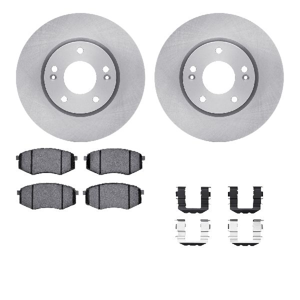 2010-2011 Hyundai Tucson Disc Brake Kit - Front (Dynamic Friction)