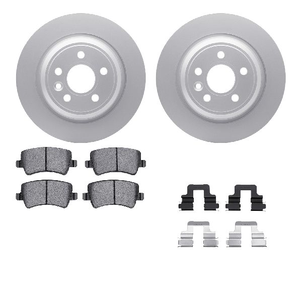 2008-2016 Volvo S80 Disc Brake Kit - Rear (Dynamic Friction)