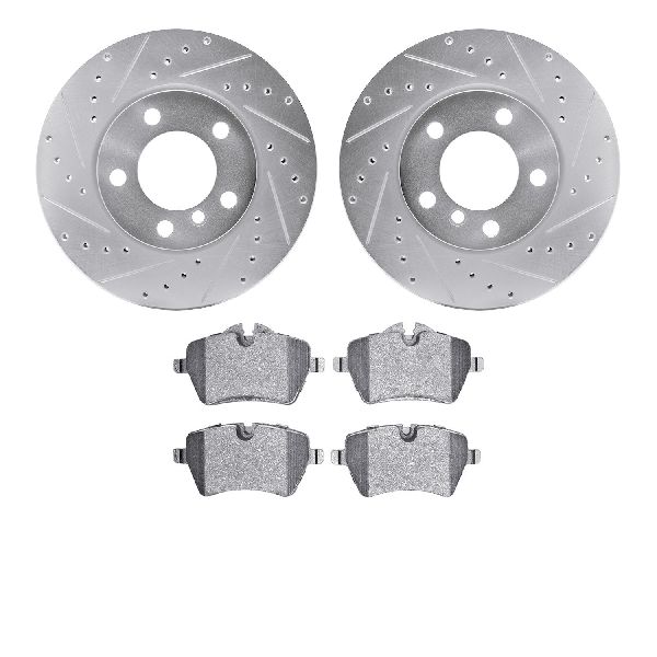 2011-2012 Mini Cooper Countryman Disc Brake Kit - Front (Dynamic Friction)