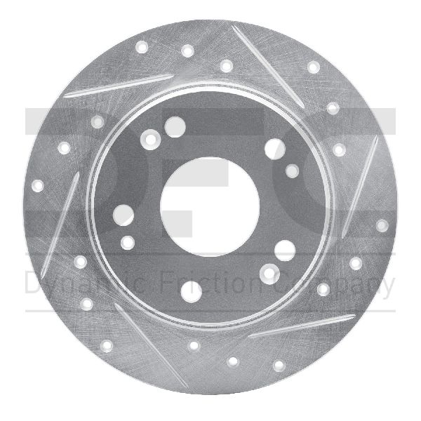 2004-2008 Acura TSX Disc Brake Rotor - Rear Right (Dynamic Friction)