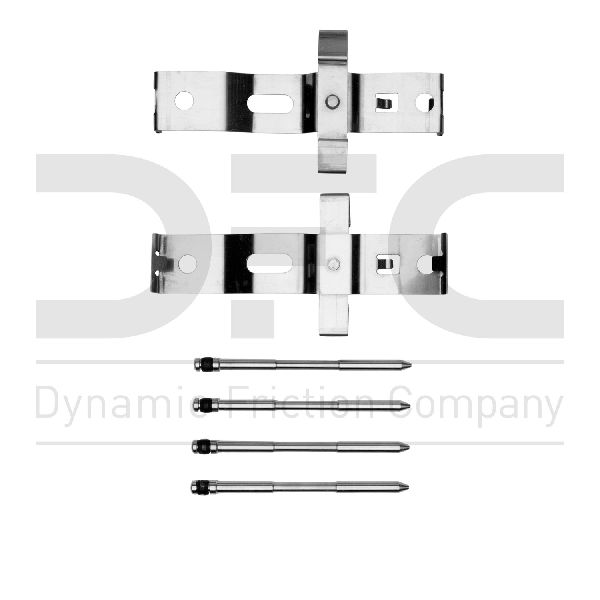 2018-2025 Dodge Durango Disc Brake Hardware Kit - Front (Dynamic Friction)