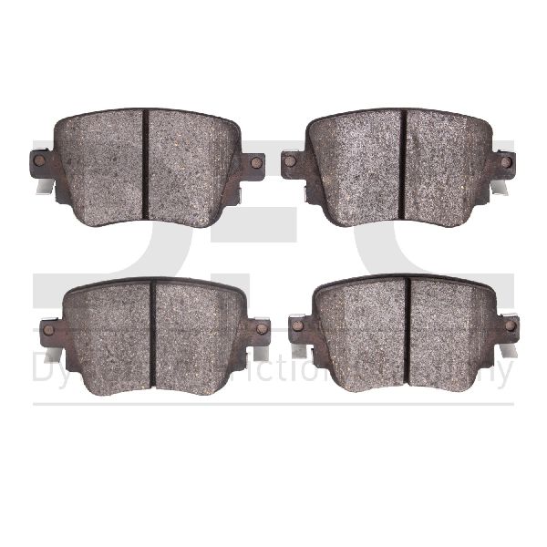 2015-2018 Volkswagen GTI Disc Brake Pad Set - Rear (Dynamic Friction)