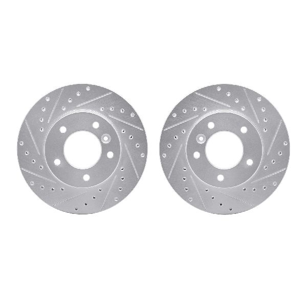 1990-1997 Jaguar Vanden Plas Disc Brake Rotor Set - Front (Dynamic Friction)