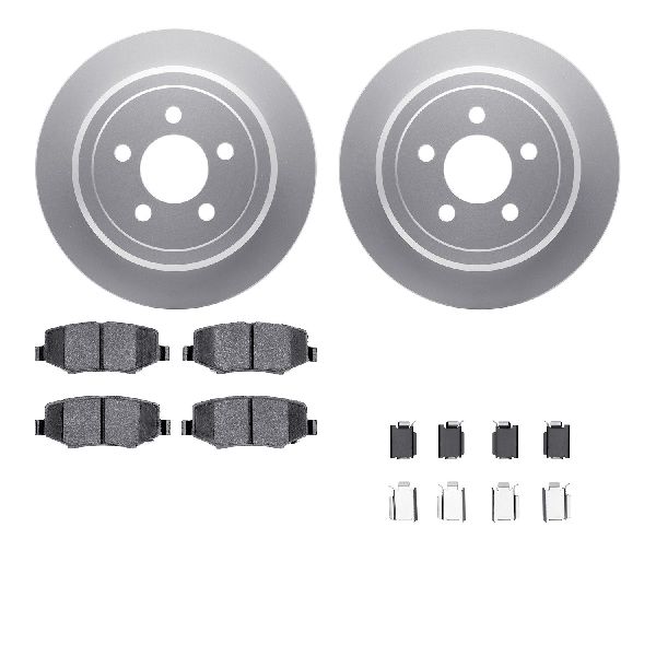 2007-2011 Dodge Nitro Disc Brake Kit - Rear (Dynamic Friction)