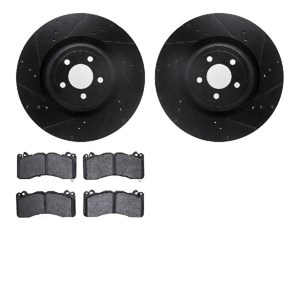 2015-2022 Ford Mustang Disc Brake Kit - Front (Dynamic Friction)