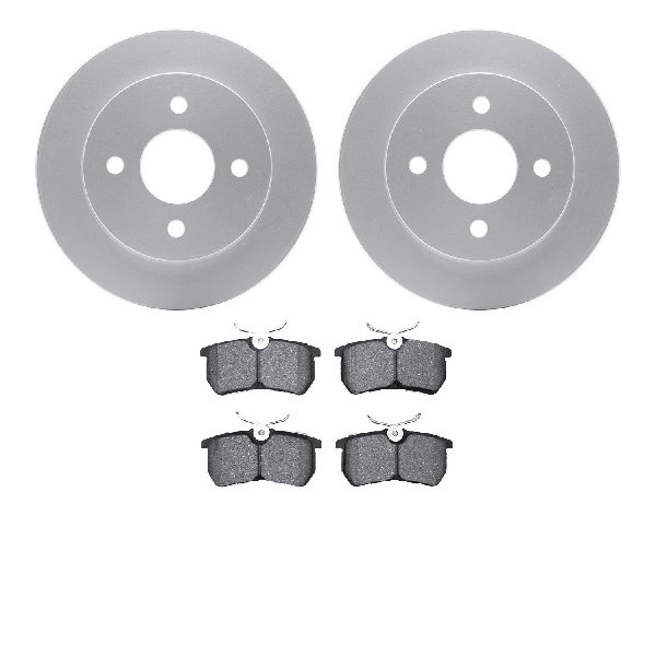 2014-2019 Ford Fiesta Disc Brake Kit - Rear (Dynamic Friction)