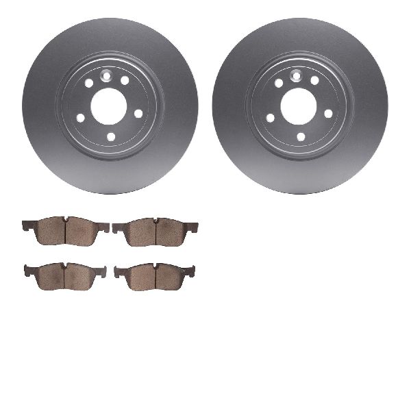2017-2019 Jaguar XE Disc Brake Kit - Front (Dynamic Friction)