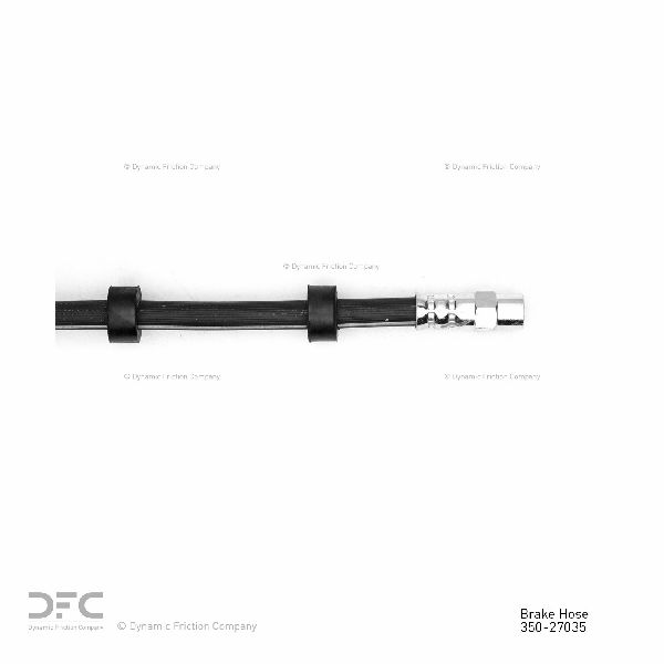1997-1998 Volvo S90 Brake Hydraulic Hose - Rear (Dynamic Friction)