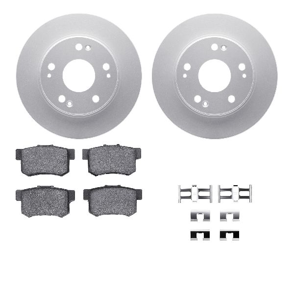 2004-2008 Acura TSX Disc Brake Kit - Rear (Dynamic Friction)
