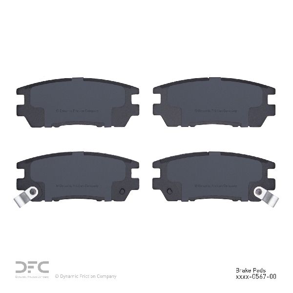 1990-2000 Mitsubishi Montero Disc Brake Pad Set - Rear (Dynamic Friction)