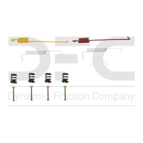 1989-1997 Mercury Cougar Drum Brake Hardware Kit - Rear (Dynamic Friction)