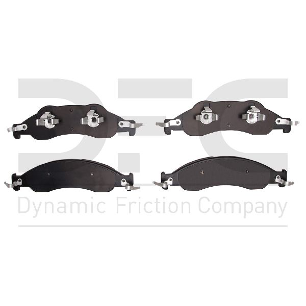 2007-2009 Lincoln Navigator Disc Brake Pad Set - Front (Dynamic Friction)