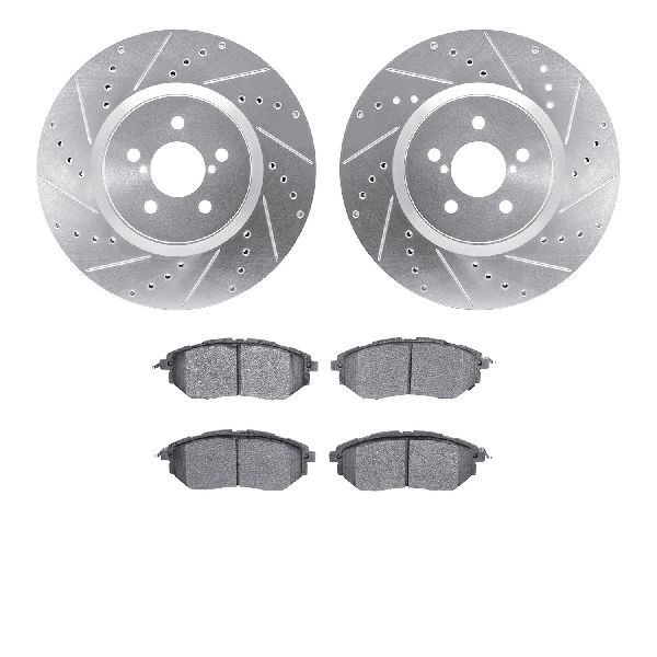 2005-2014 Subaru Legacy Disc Brake Kit - Front (Dynamic Friction)