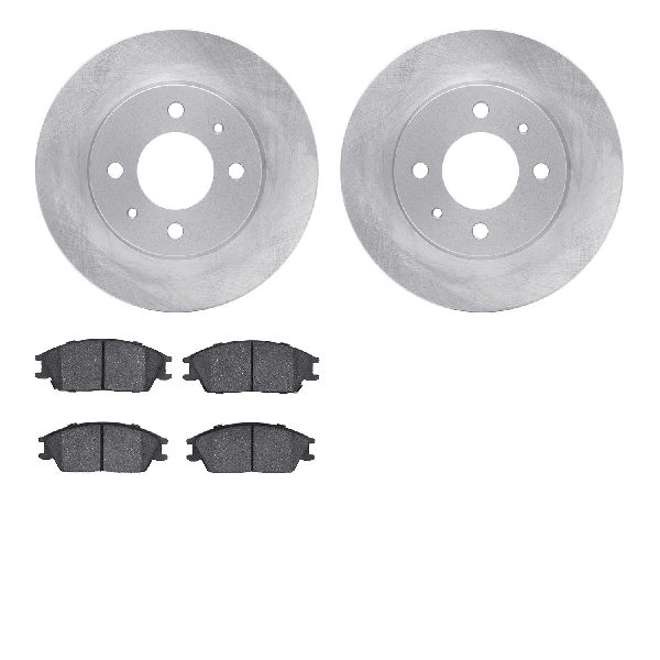 2000-2002 Hyundai Accent Disc Brake Kit - Front (Dynamic Friction)