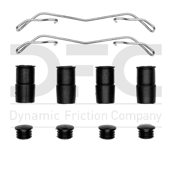 2010-2013 Ford Transit Connect Disc Brake Hardware Kit - Front (Dynamic Friction)