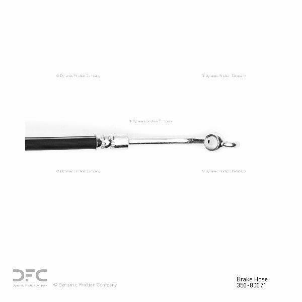 1986-1991 Mazda RX-7 Brake Hydraulic Hose - Rear (Dynamic Friction)