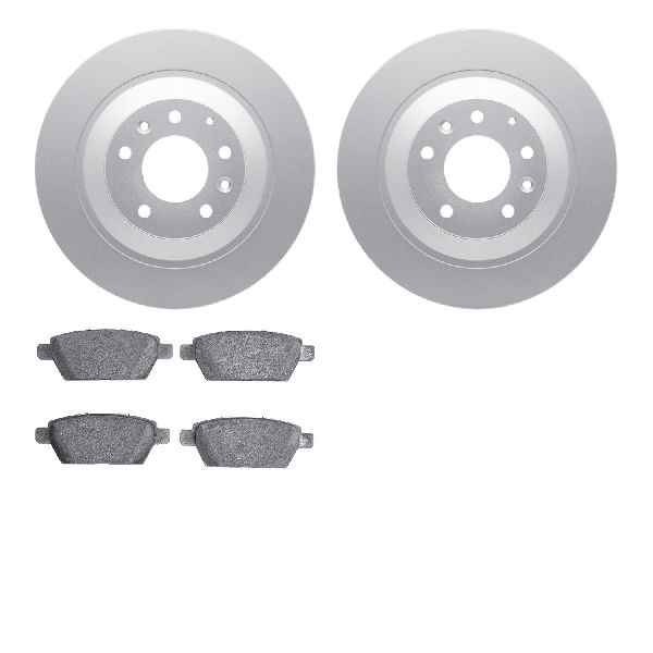2006-2007 Mazda 6 Disc Brake Kit - Rear (Dynamic Friction)