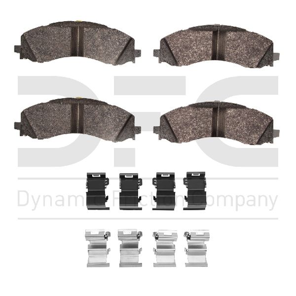 2019-2024 Ram 3500 Disc Brake Pad Set - Front (Dynamic Friction)