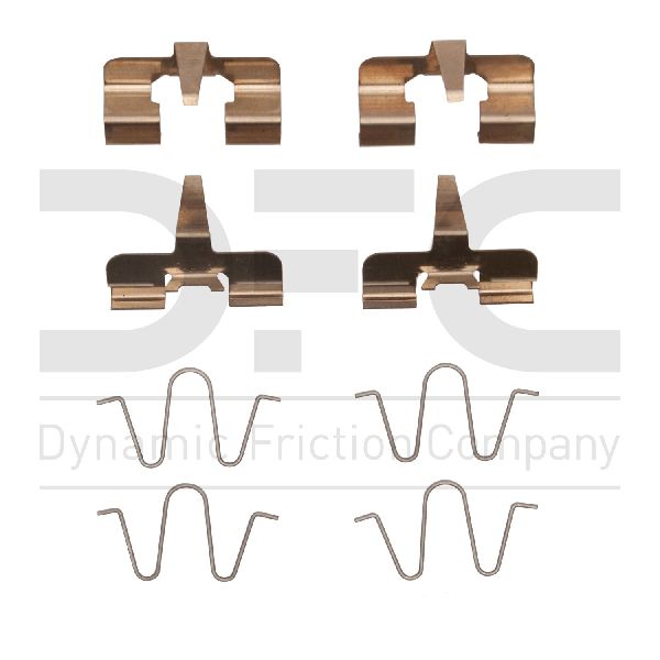1995-1998 Mazda Protege Disc Brake Hardware Kit - Rear (Dynamic Friction)