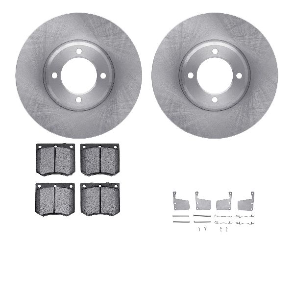 1970-1977 Mercury Capri Disc Brake Kit - Front (Dynamic Friction)