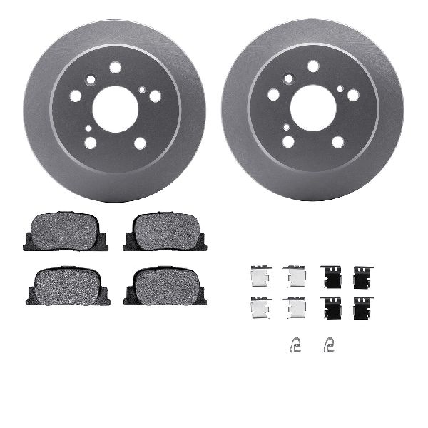 2000-2001 Lexus ES300 Disc Brake Kit - Rear (Dynamic Friction)