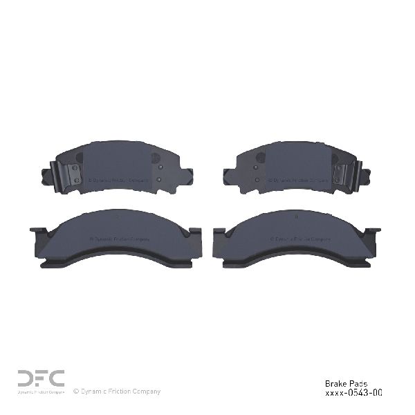 1975-1995 Chevrolet G30 Disc Brake Pad Set - Front (Dynamic Friction)