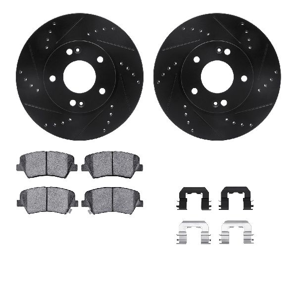2011-2016 Hyundai Elantra Disc Brake Kit - Front (Dynamic Friction)