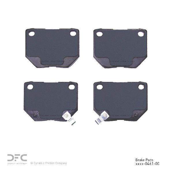 1989-1996 Nissan 300ZX Disc Brake Pad Set - Rear (Dynamic Friction)