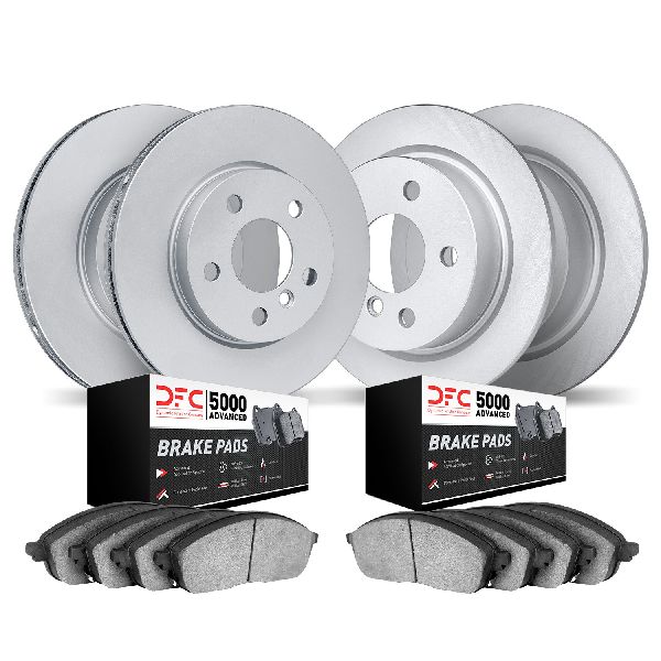 2013-2019 Volkswagen Beetle Disc Brake Kit - Front and Rear (Dynamic Friction)