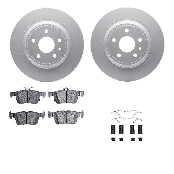 2013-2016 Lincoln MKZ Disc Brake Kit - Rear (Dynamic Friction)