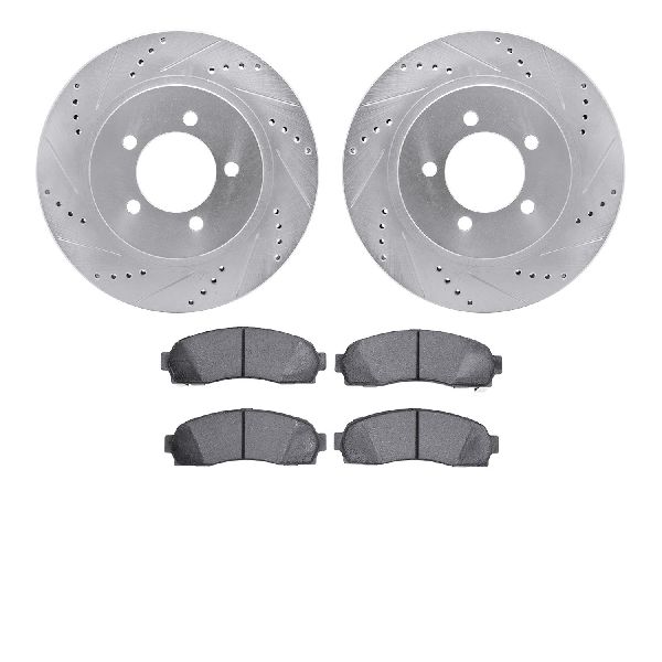 2002-2005 Mercury Mountaineer Disc Brake Kit - Front (Dynamic Friction)