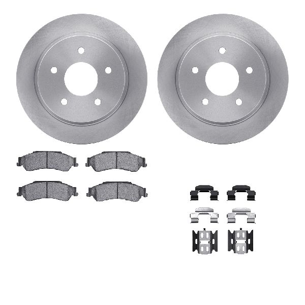 1997-2005 Chevrolet Blazer Disc Brake Kit - Rear (Dynamic Friction)