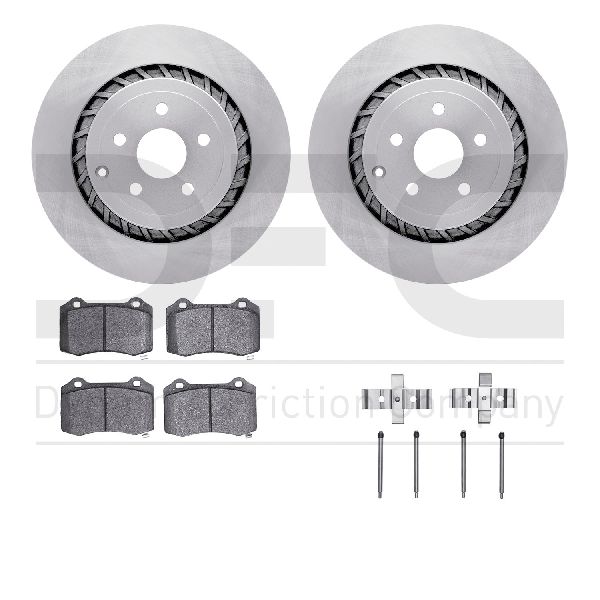 2015-2017 Chevrolet SS Disc Brake Kit - Rear (Dynamic Friction)