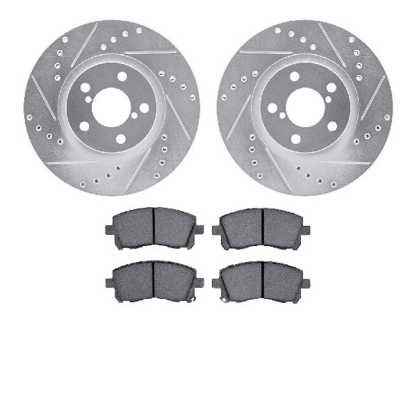 1997-2002 Subaru Legacy Disc Brake Kit - Front (Dynamic Friction)