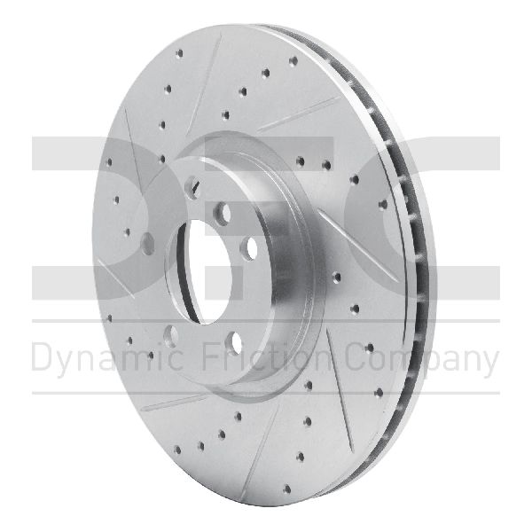 2008-2010 BMW X6 Disc Brake Rotor - Front Left (Dynamic Friction)