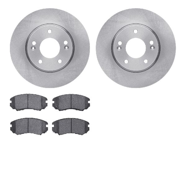 2010-2011 Kia Soul Disc Brake Kit - Front (Dynamic Friction)
