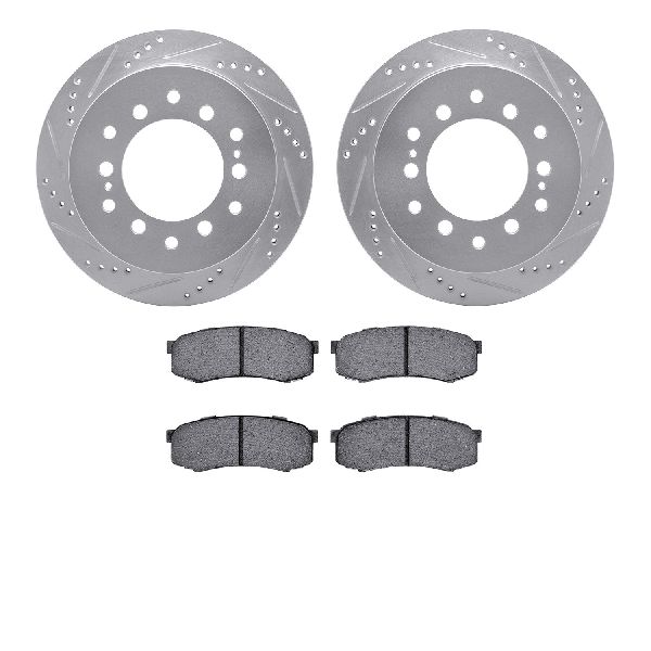 2001-2007 Toyota Sequoia Disc Brake Kit - Rear (Dynamic Friction)