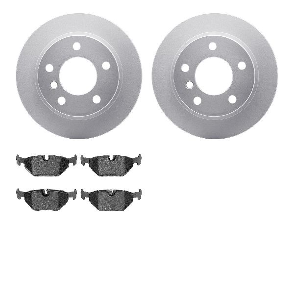 1995-1999 BMW 318ti Disc Brake Kit - Rear (Dynamic Friction)