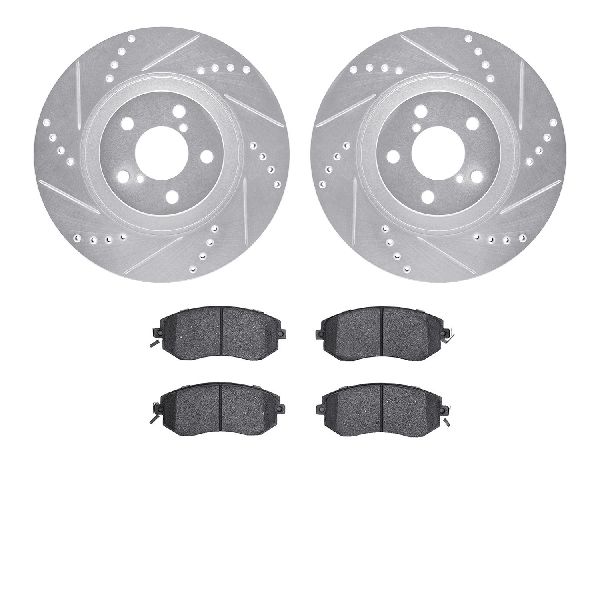 2013-2014 Subaru Legacy Disc Brake Kit - Front (Dynamic Friction)