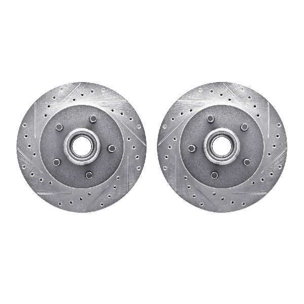 1995-2000 Chevrolet Tahoe Disc Brake Rotor Set - Front (Dynamic Friction)
